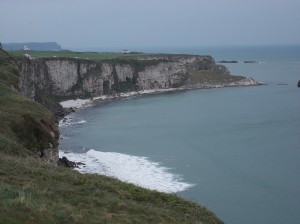 More of the Antrim coast, as viewed on the way back to the parking lot